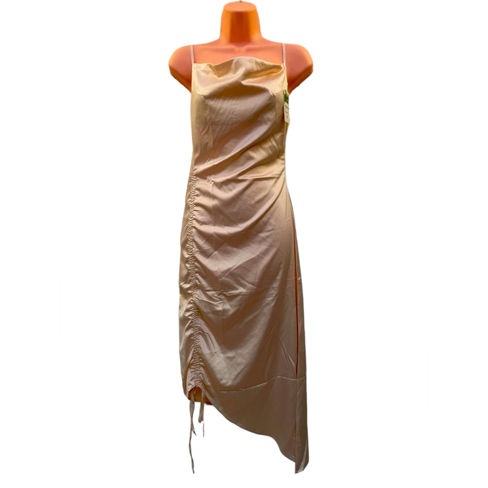 Final sale : NWT Fashion classic collection silky midi dress size XS